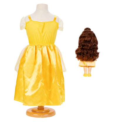Boneca Bela + Fantasia Disney A Bela e a Fera 38cm