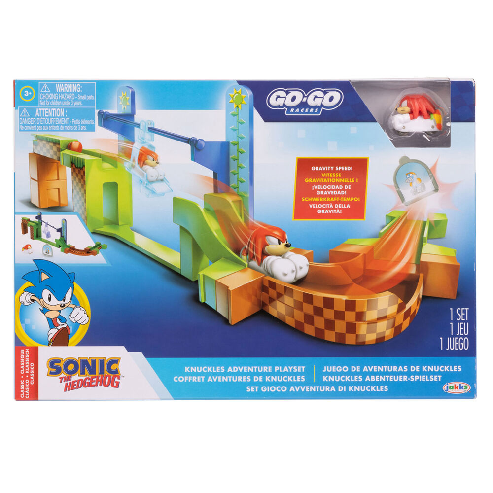 Coffret de jeu Sonic & Knuckles Go Go Racers assortiment Sonic