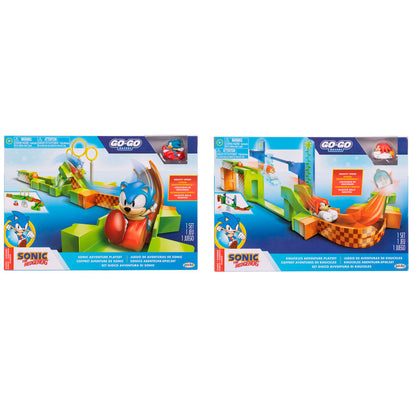 playset sonic & knuckles go go racers sonic assortment