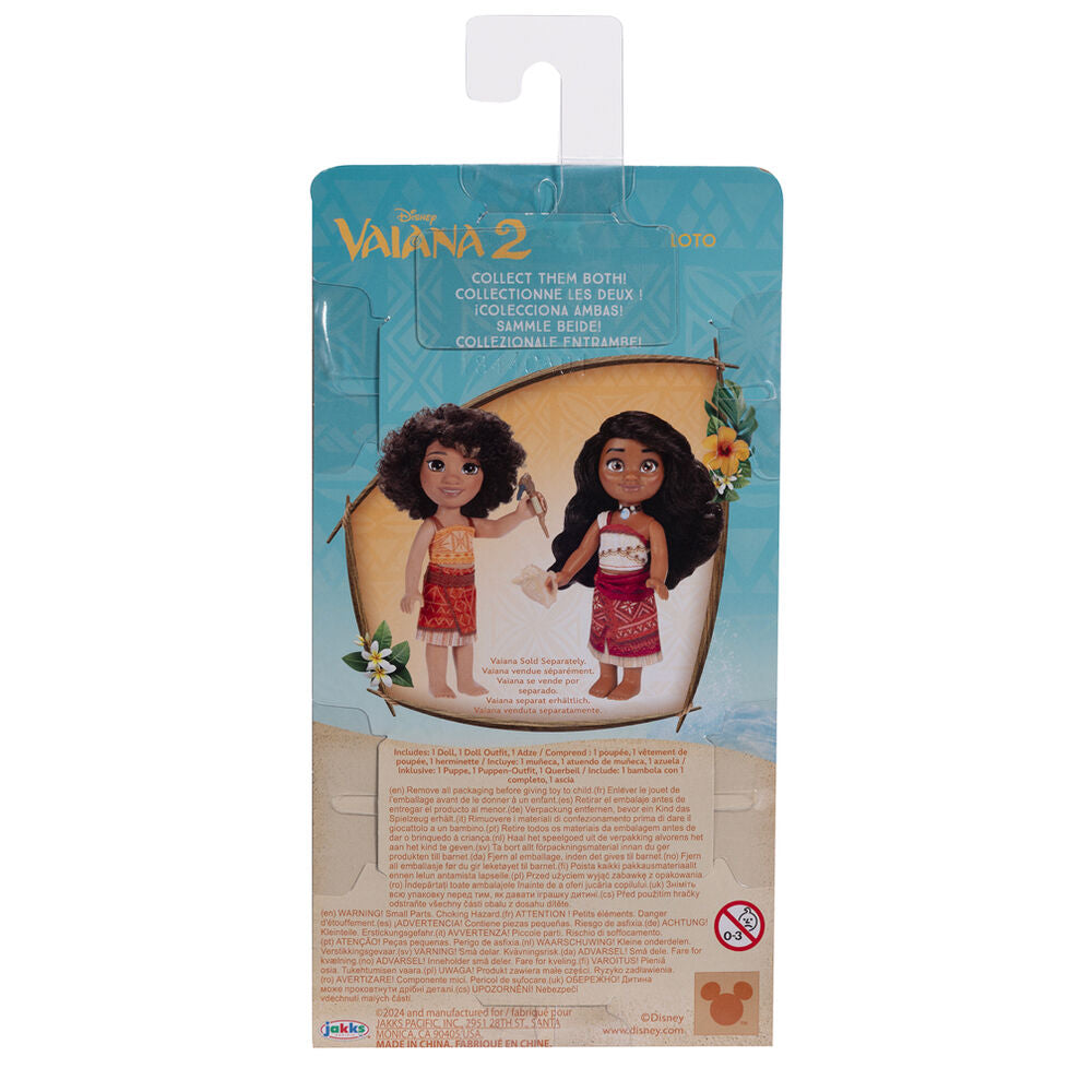 Muñeca Lotus Vaiana Moana 2 Disney 15cm