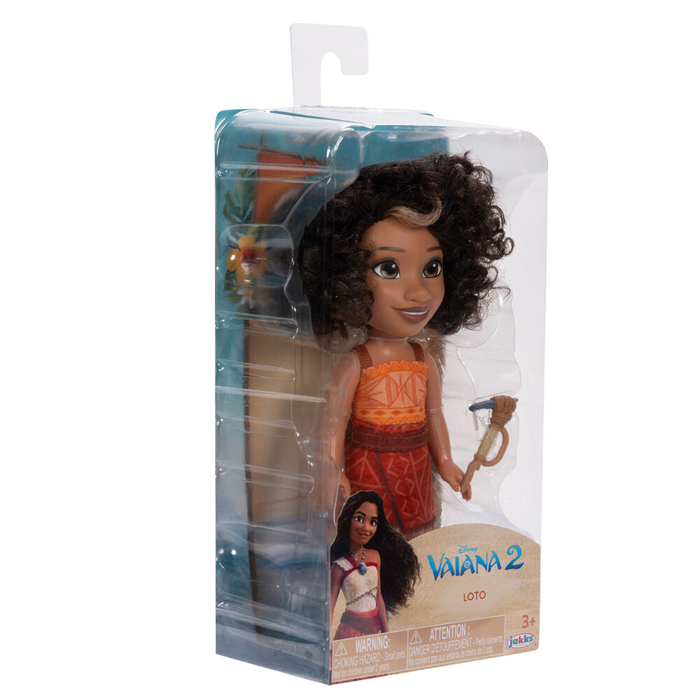 Muñeca Lotus Vaiana Moana 2 Disney 15cm