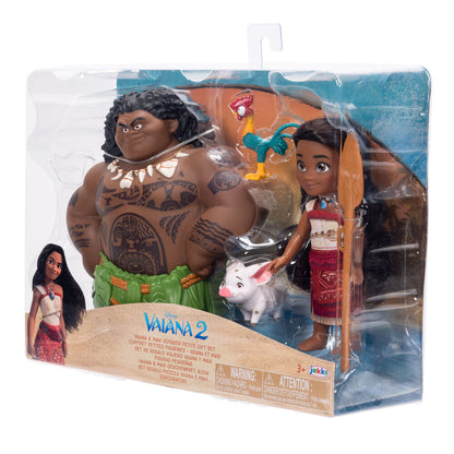 Vaiana & Maui Doll Blister Vaiana Moana 2 Disney 15cm