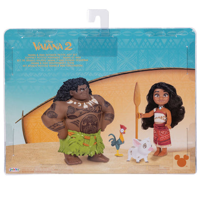 Vaiana & Maui Doll Blister Vaiana Moana 2 Disney 15cm