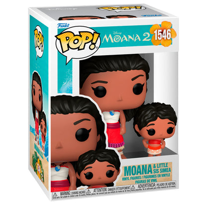 Figura POP Disney Vaiana Moana 2 Moana e Simea