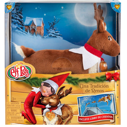 Elf Pets Reindeer Plush Story Set (Spanish)