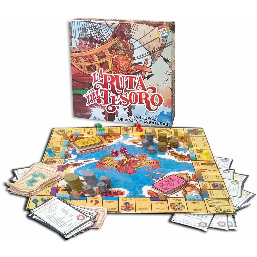 Spanish Treasure Route board game