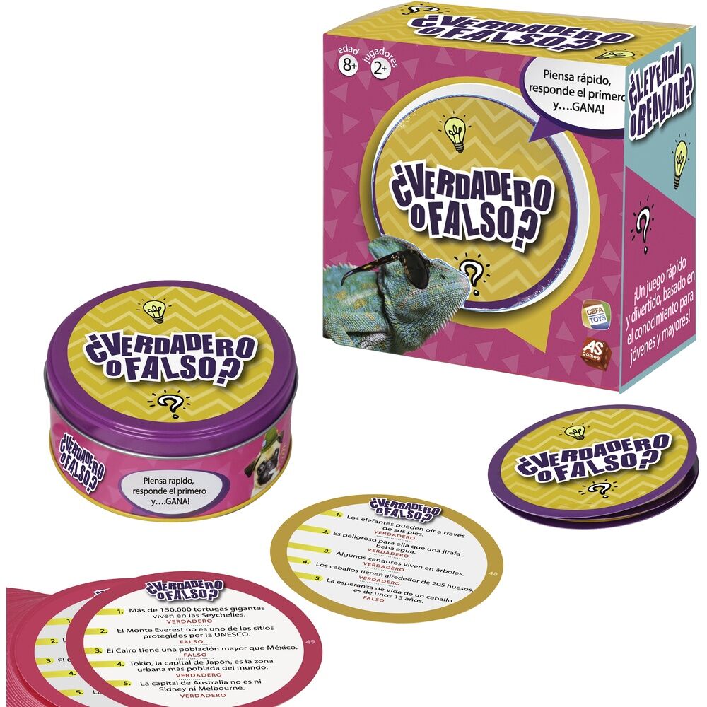 True or False board game (Spanish)