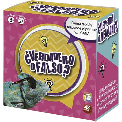 True or False board game (Spanish)