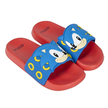 Sonic the Hedgehog flip-flops