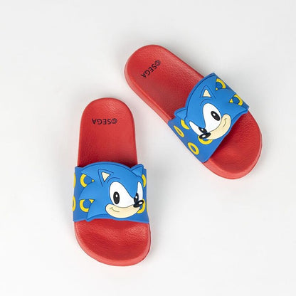 Sonic the Hedgehog flip-flops