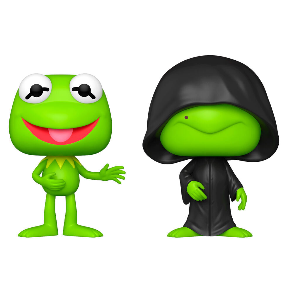 Figuras POP de Disney Los Muppets: Kermit y Constantine (Exclusivas) en blíster de 2 unidades