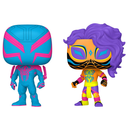 Blister 2 figurki POP Spider Man Spider Man 2099 i Spider Man India Exclusive