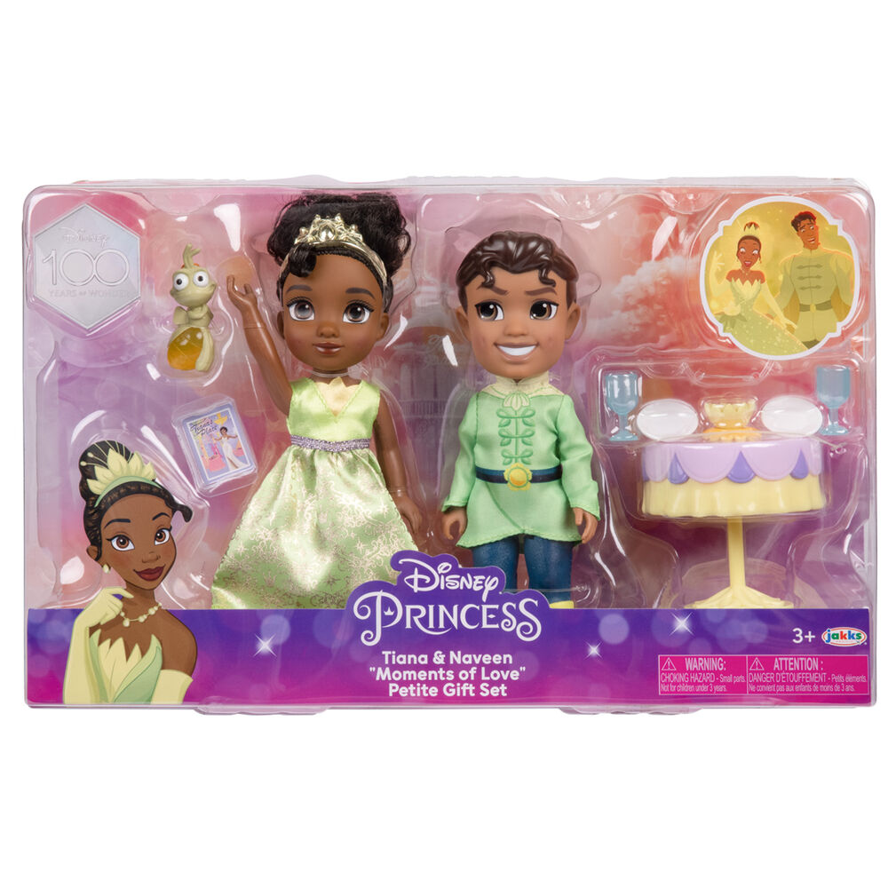 tiana  naveen doll  disney's the princess and the frog 15cm