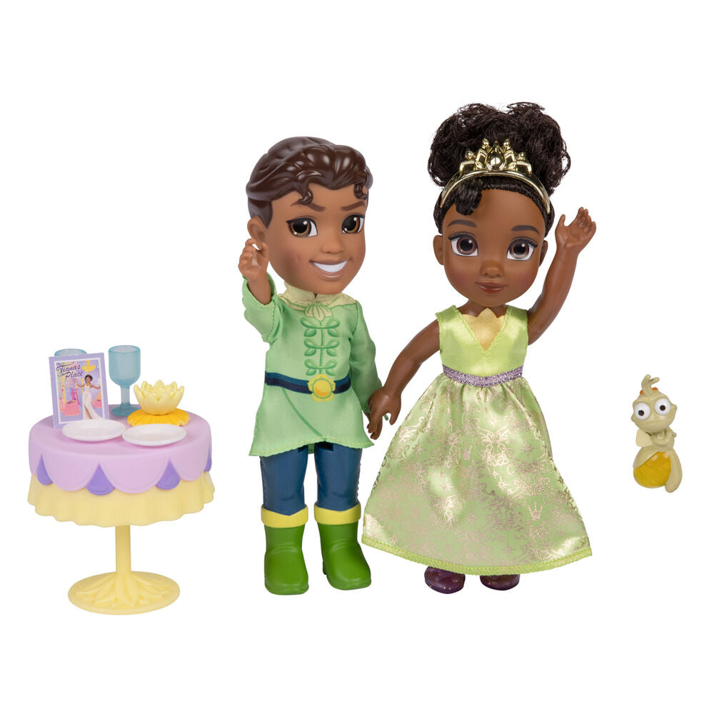 Tiana + Naveen Puppe aus Disneys „Küss den Frosch“  15 cm