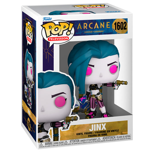 Statuetta POP di Arcane Jinx della League of Legends