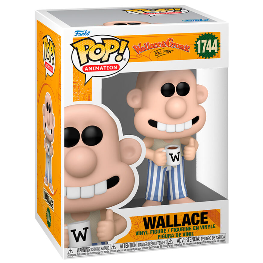 wallace & gromit wallace pop figure