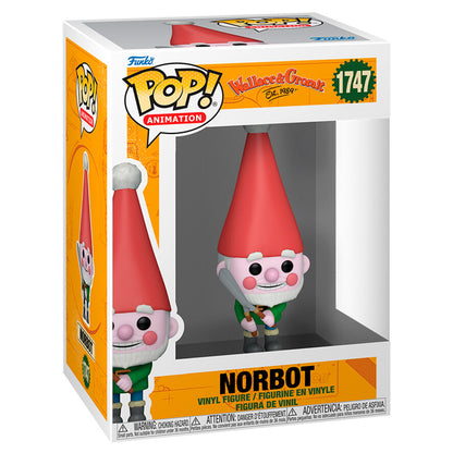 wallace & gromit norbot pop figure