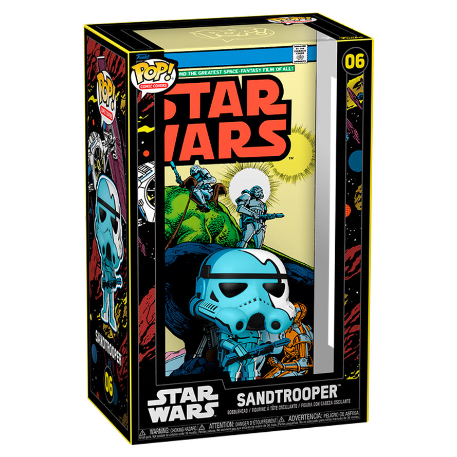 pop figure comic covers star wars sandtrooper