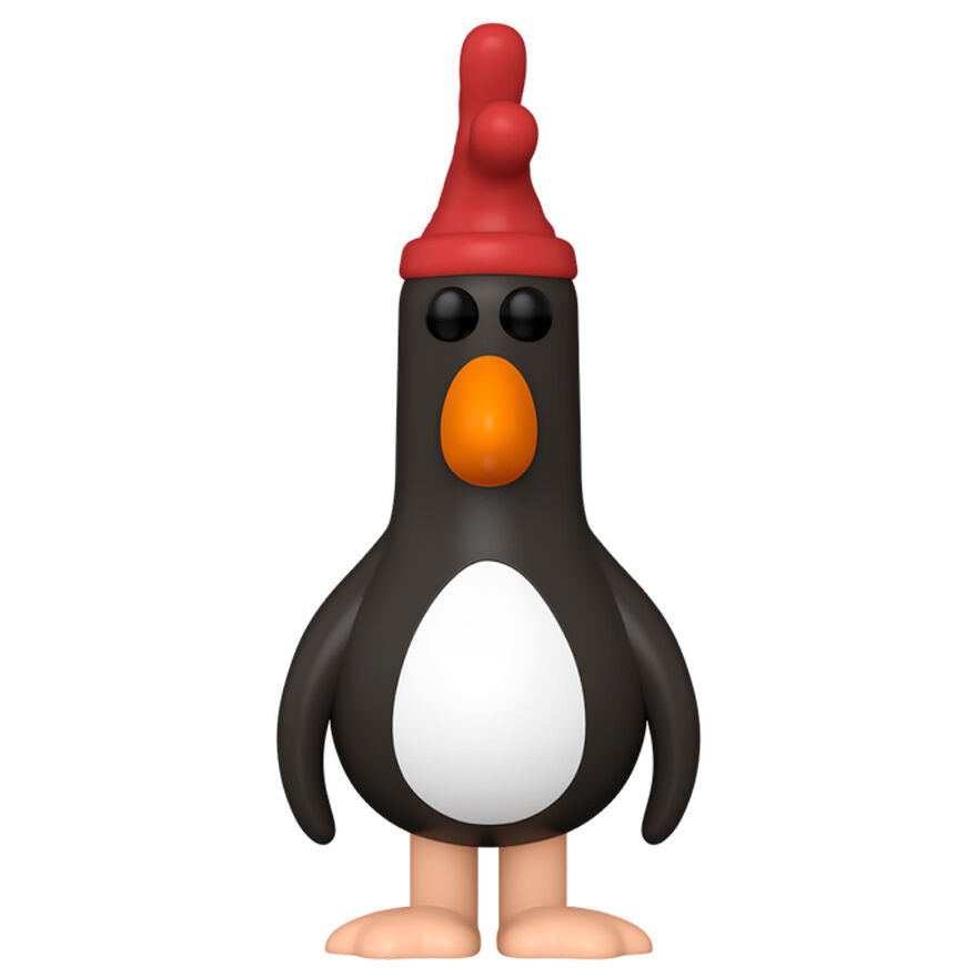 Statuetta POP di Wallace & Gromit con piume di McGraw