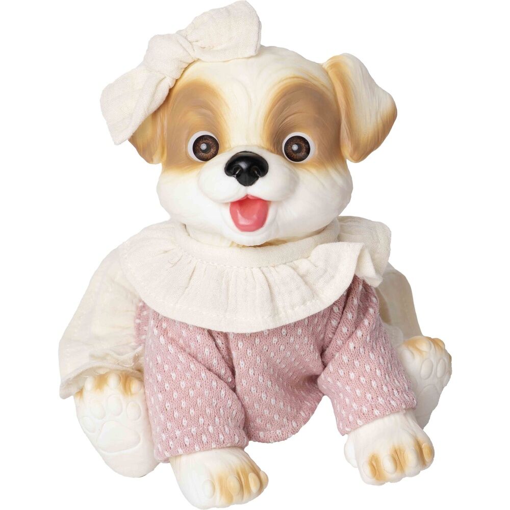 Cucciolo di bambola reborn vestito di lana