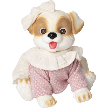 Cucciolo di bambola reborn vestito di lana