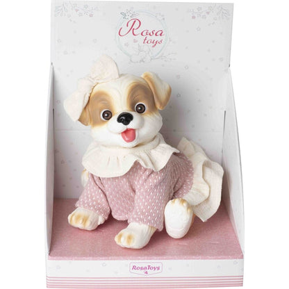 reborn baby doll puppy dressed in wool