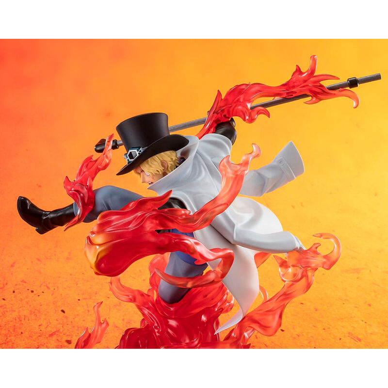Figurka Figuarts Zero Extra Battle Sabo Fire pasuje do Rook Check One Piece 19cm