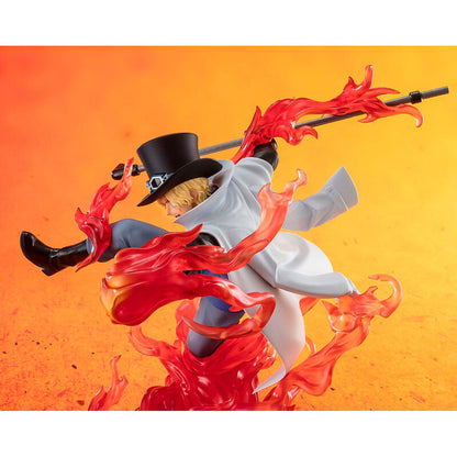 Figurka Figuarts Zero Extra Battle Sabo Fire pasuje do Rook Check One Piece 19cm