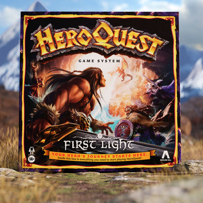 Gra planszowa First Light Hero Quest (hiszpański)