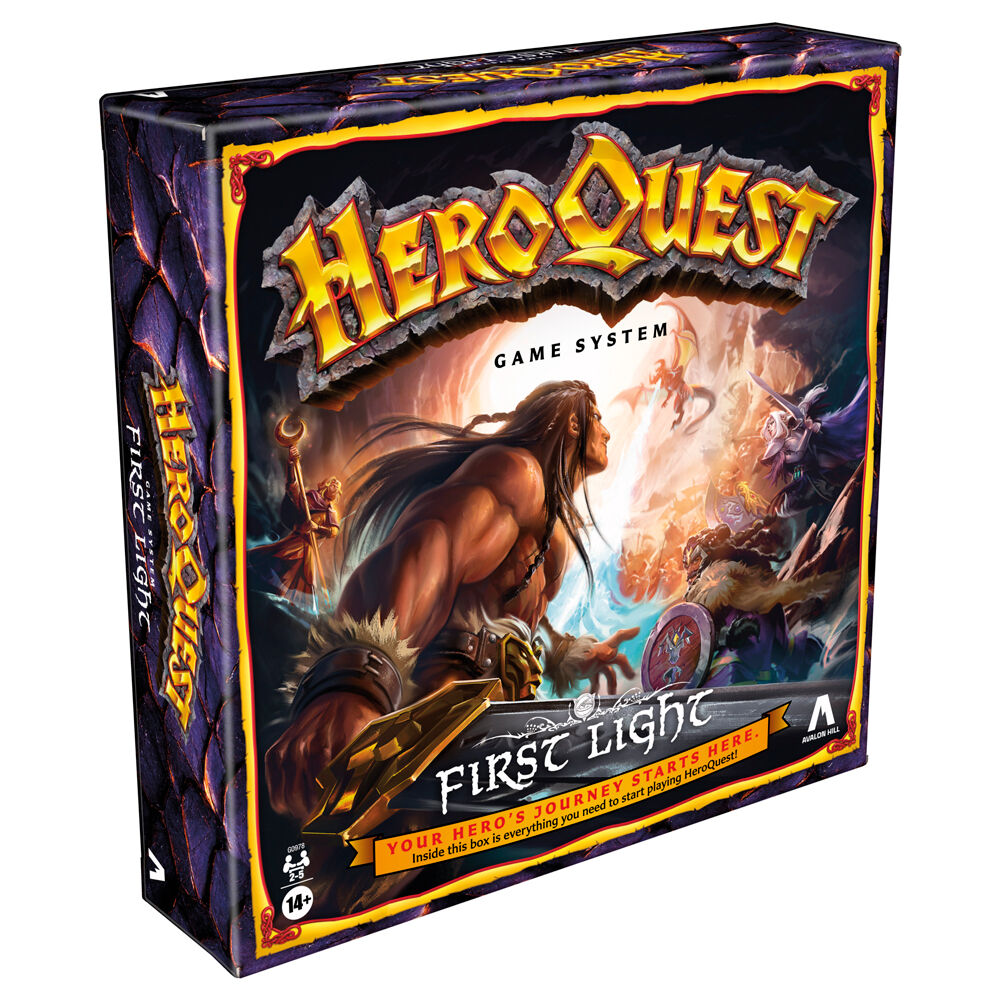 Gra planszowa First Light Hero Quest (hiszpański)