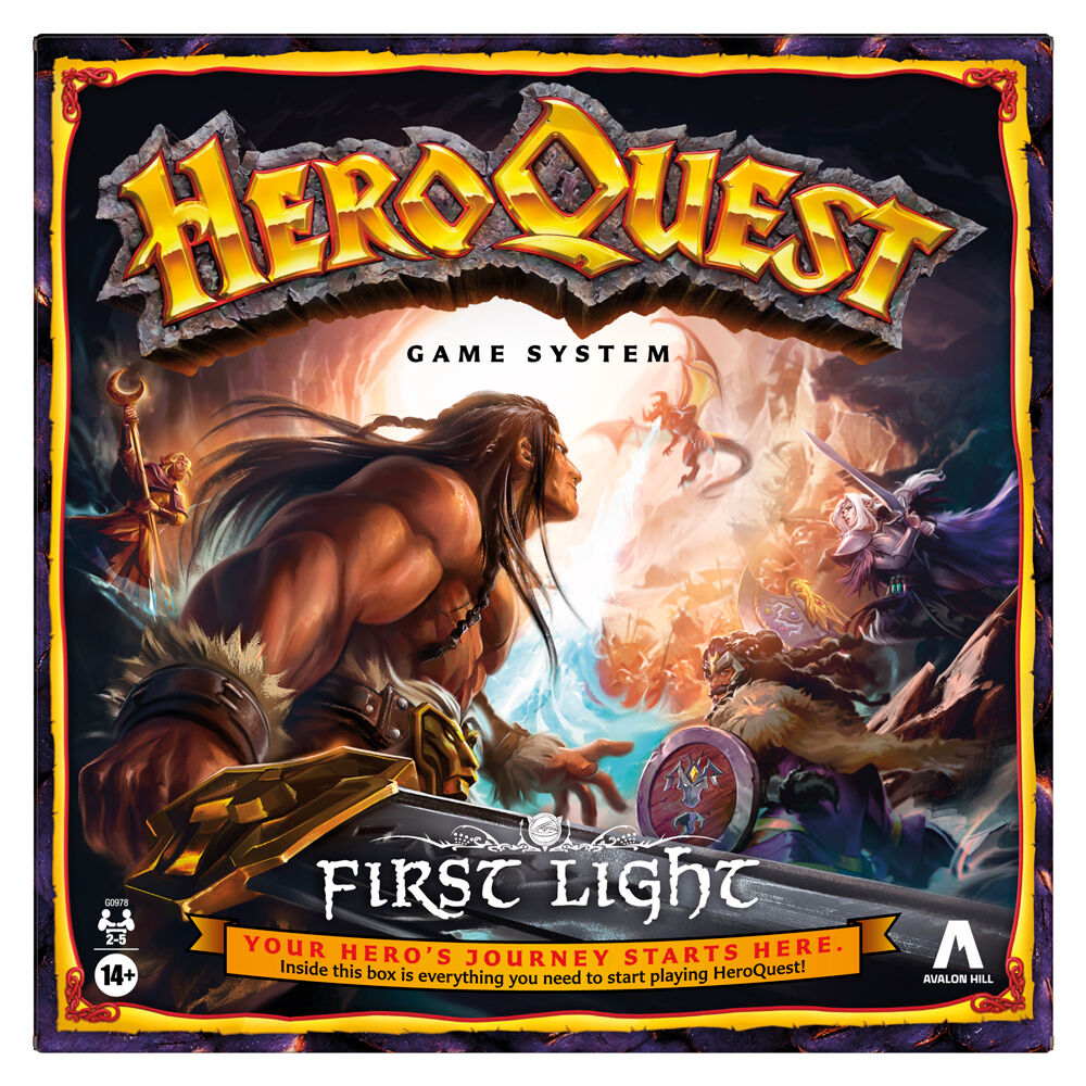 first light hero quest board game (spanish)