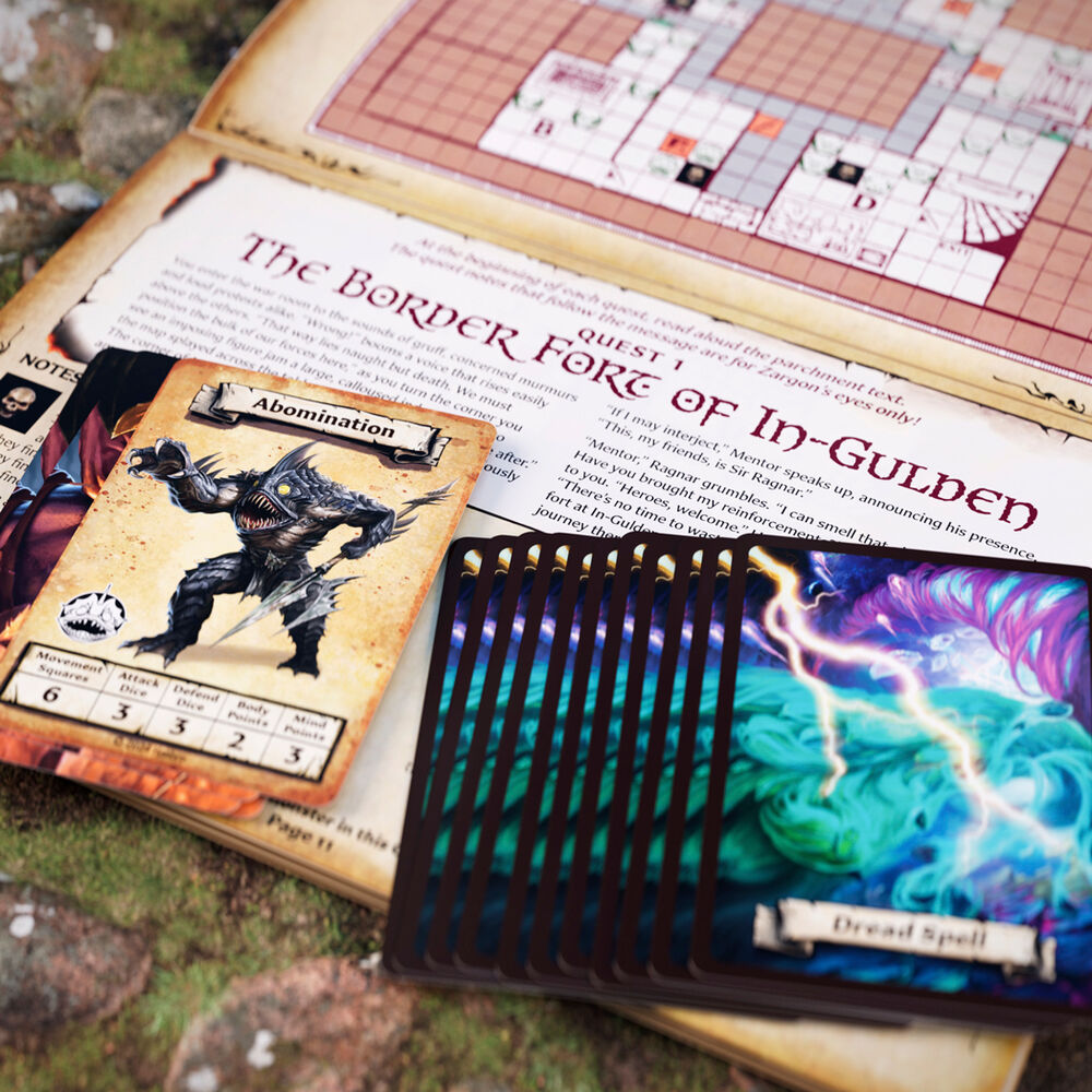 Gra planszowa First Light Hero Quest (hiszpański)