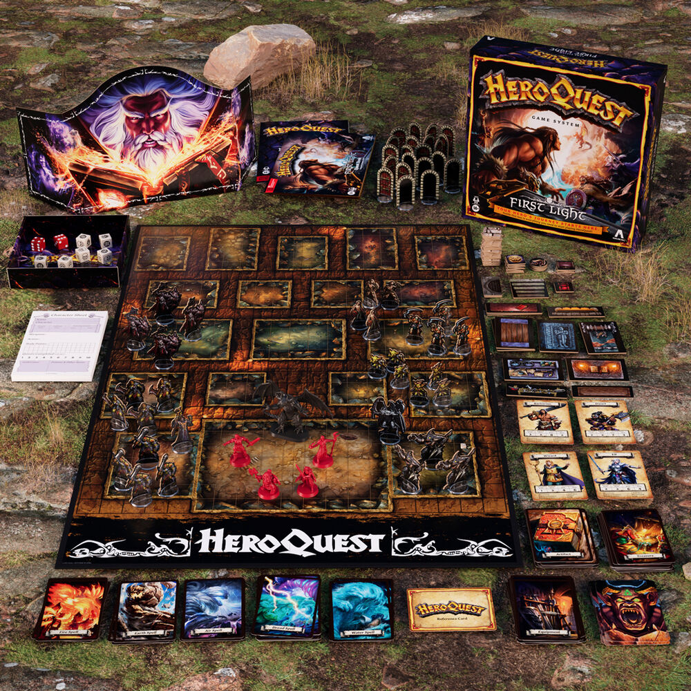 Gra planszowa First Light Hero Quest (hiszpański)