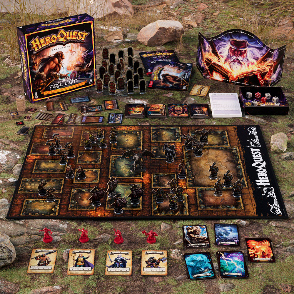 Gra planszowa First Light Hero Quest (hiszpański)