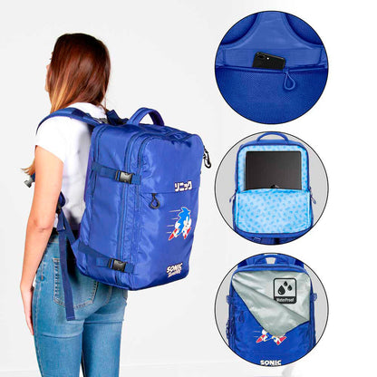 Zaino di Sonic the Hedgehog da 49 cm