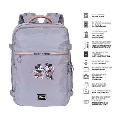 Minnie Rucksack Mickey Disney 49 cm