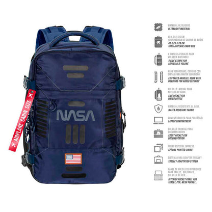 Mochila da NASA em formato de nave espacial 40 cm