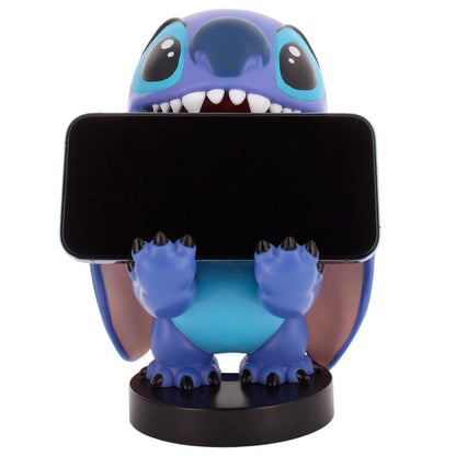 Cable Guy Smiley Stitch Disney 20cm Mounting Bracket