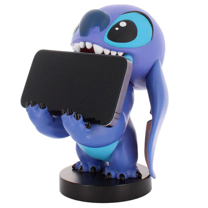 Cable Guy Smiley Stitch Disney 20cm Mounting Bracket