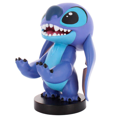 Cable Guy Smiley Stitch Disney 20cm Mounting Bracket