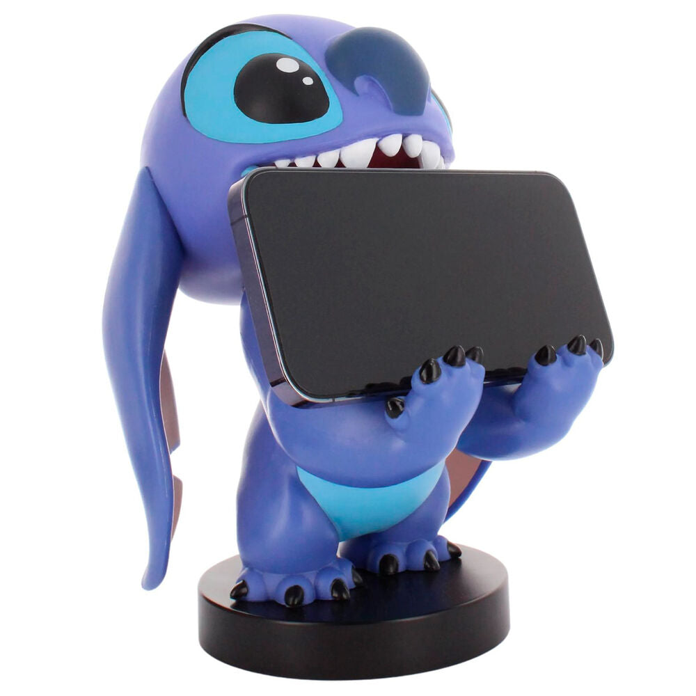 Cable Guy Smiley Stitch Disney 20cm Mounting Bracket