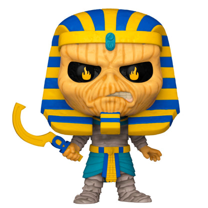 pop figure rocks iron maiden pharoah eddie