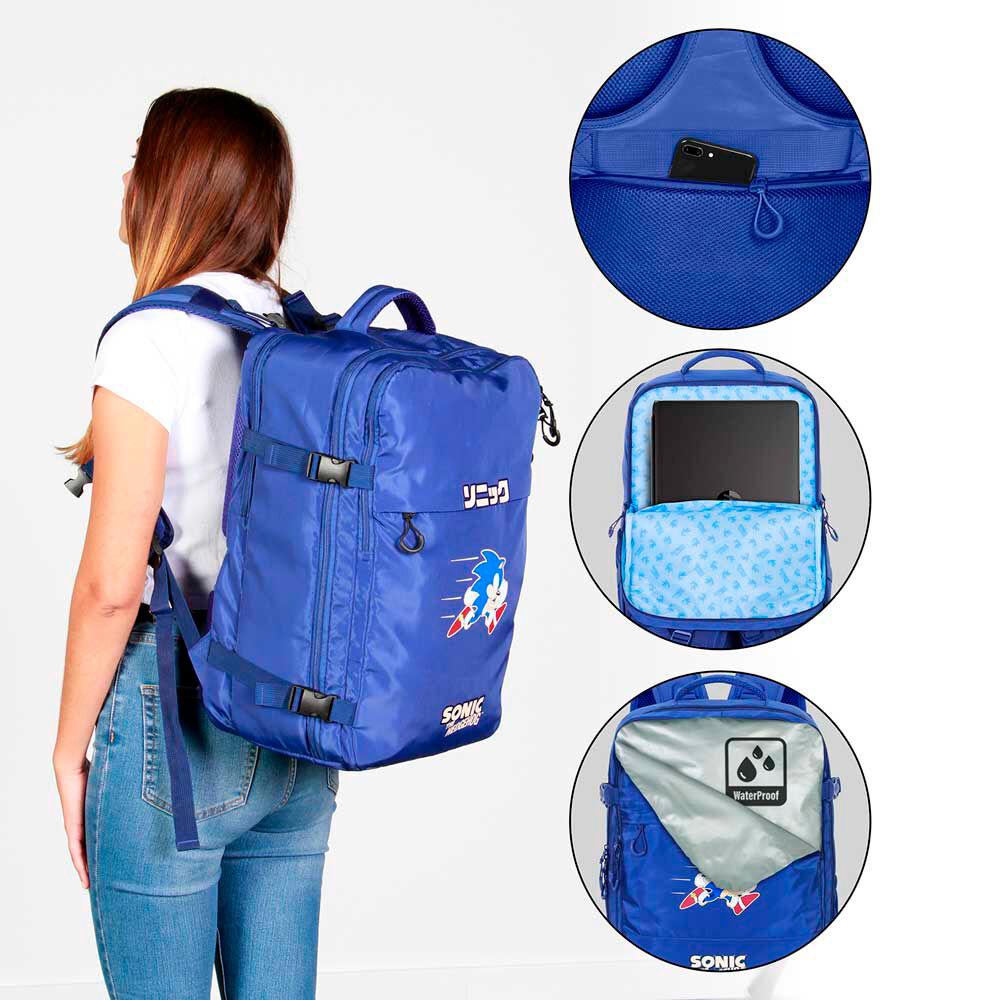 Zaino di Sonic the Hedgehog da 40 cm