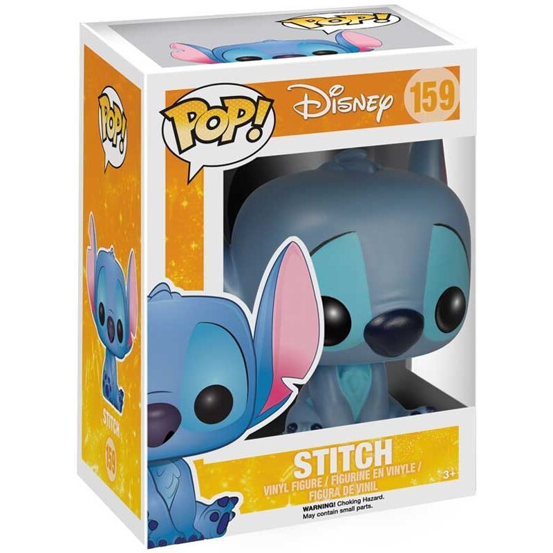 Figura POP de Stitch sentado de Disney
