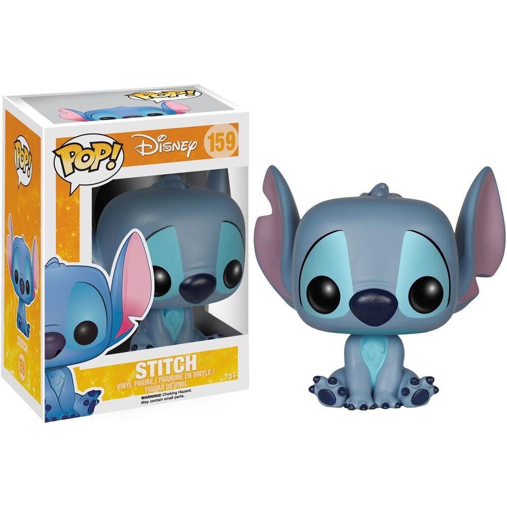 Figura POP de Stitch sentado de Disney