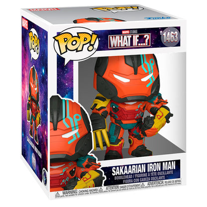 POP Figure Super Marvel What IF Sakaarian Iron Man
