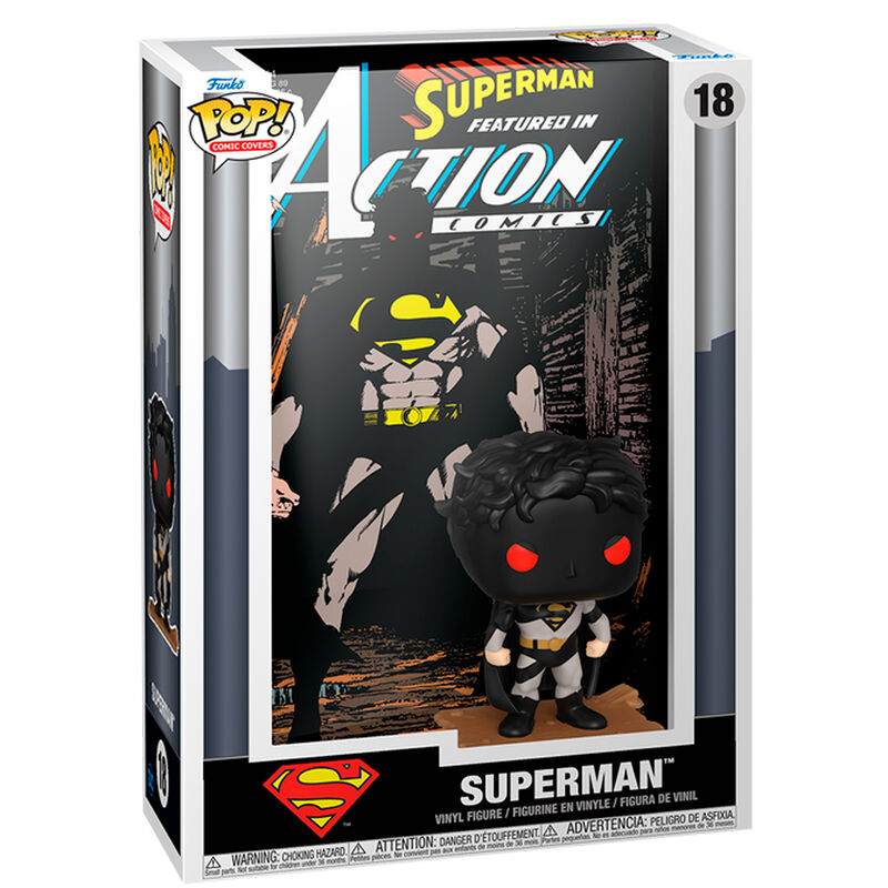 pop figure comic covers dc comic superman