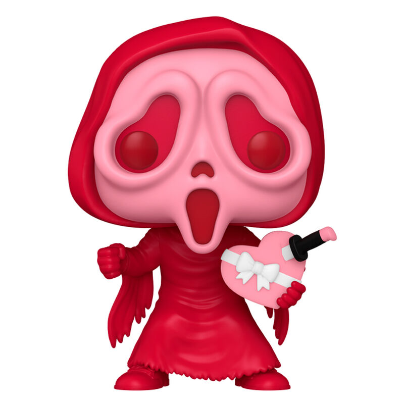scream ghost face valentine pop figure