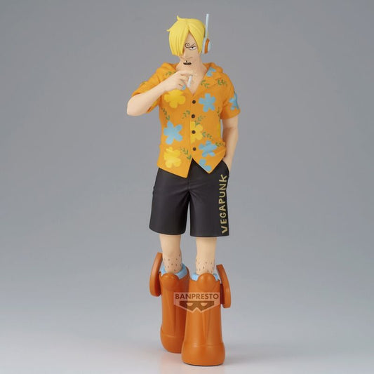 Action figure di Sanji Egghead The Shukko One Piece 17 cm