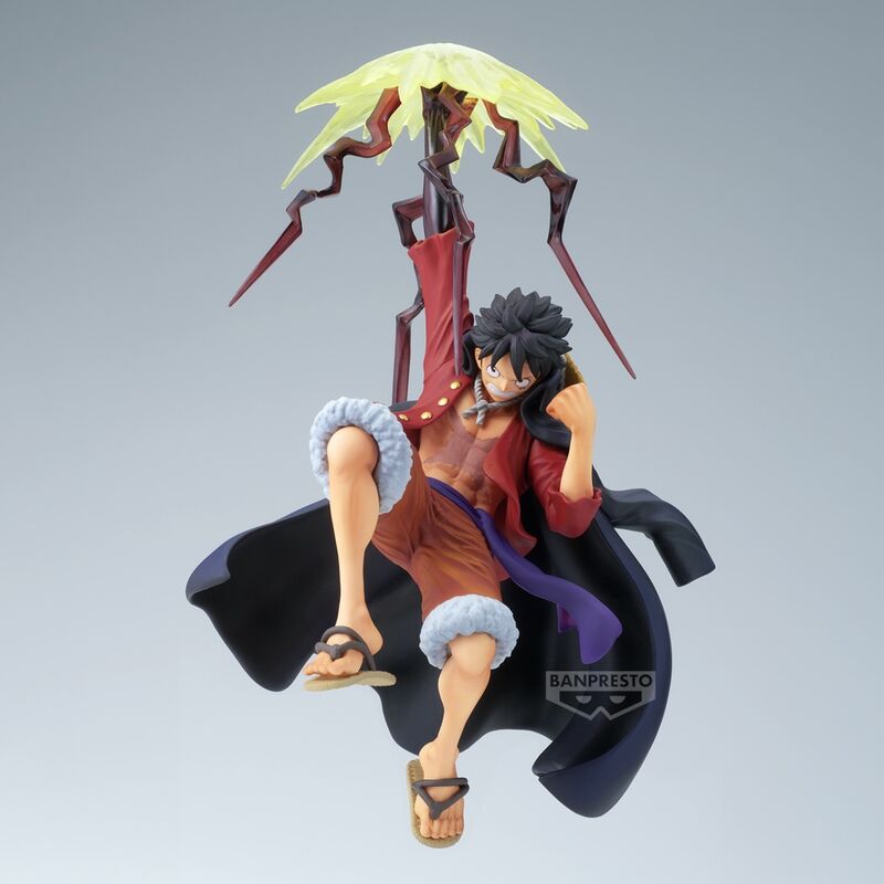 Figure Monkey D Luffy Battle Record One Piece 15cm